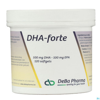 Dha forte    caps 120x500mg    deba