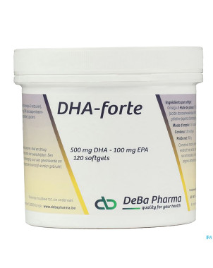 Dha forte    caps 120x500mg    deba