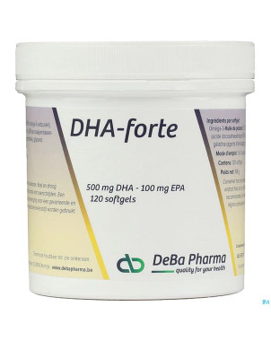 Dha forte    caps 120x500mg    deba