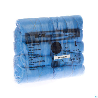 Couvre chaussure pe bleu 100    vf-med