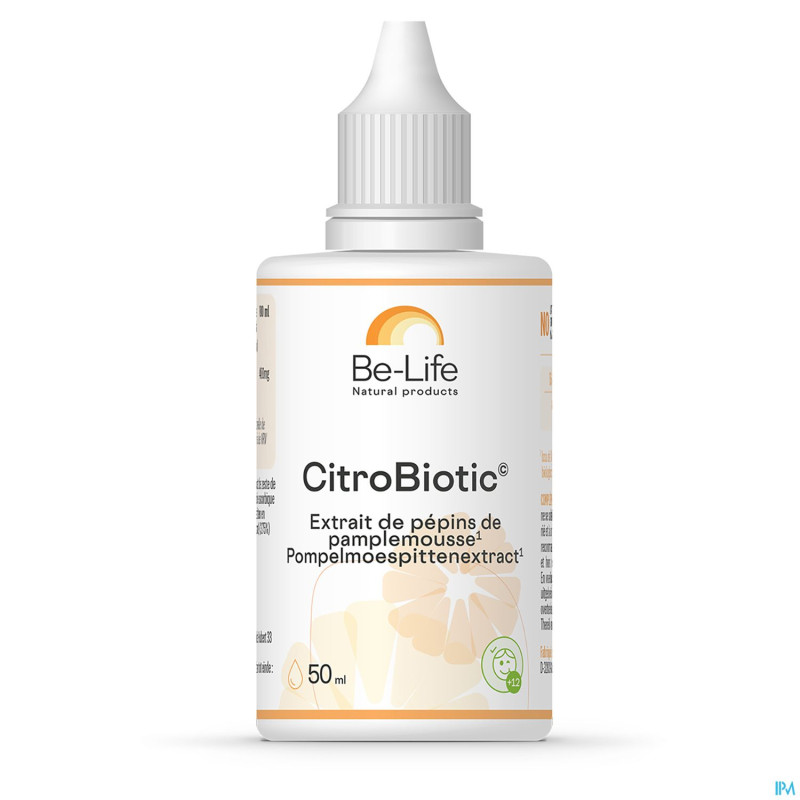 Citrobiotic be life extr.pepins pamplemousse  50ml