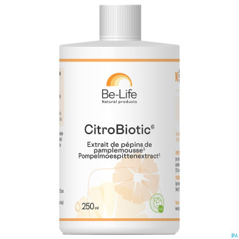 Citrobiotic be life extr.pepins pamplemousse 250ml