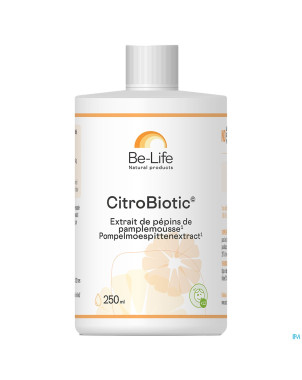 Citrobiotic be life extr.pepins pamplemousse 250ml