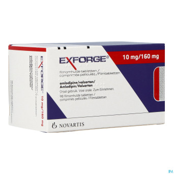 Exforge 10mg/160mg comp 98