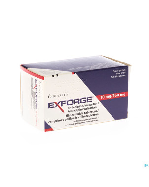 Exforge 10mg/160mg comp 98