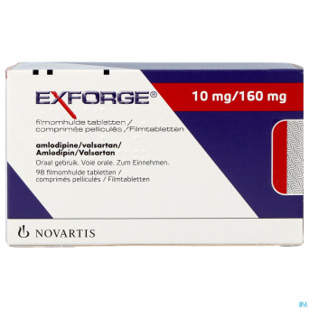 Exforge 10mg/160mg comp 98
