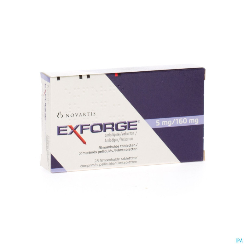 Exforge  5mg/160mg comp 28