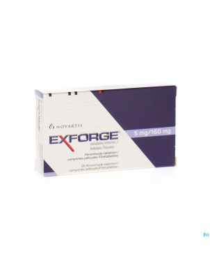 Exforge  5mg/160mg comp 28