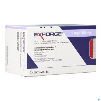 Exforge  5mg/160mg comp 98