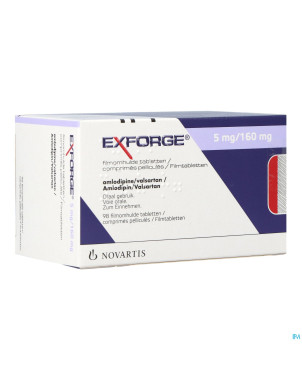 Exforge  5mg/160mg comp 98