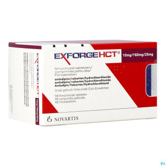 Exforge  5mg/160mg comp 98