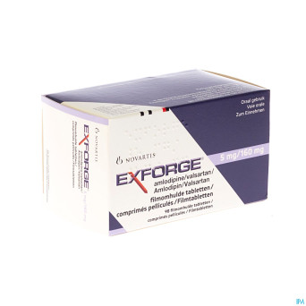 Exforge  5mg/160mg comp 98