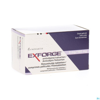 Exforge  5mg/160mg comp 98