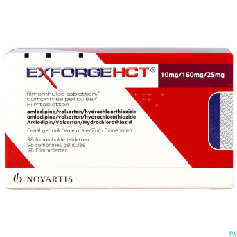 Exforge  5mg/160mg comp 98