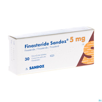 Finasteride sandoz 5 mg comp pell  30