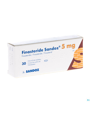 Finasteride sandoz 5 mg comp pell  30