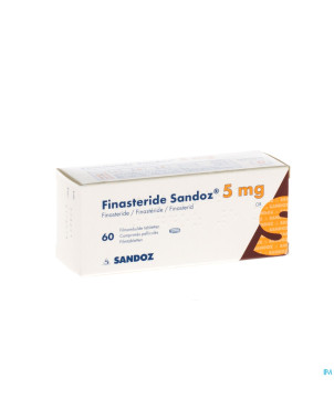 Finasteride sandoz 5 mg comp pell  60