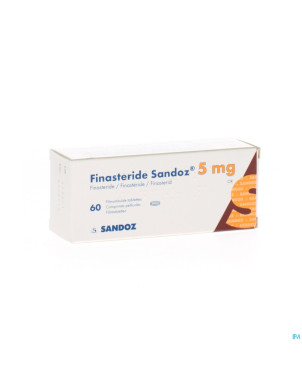 Finasteride sandoz 5 mg comp pell  60