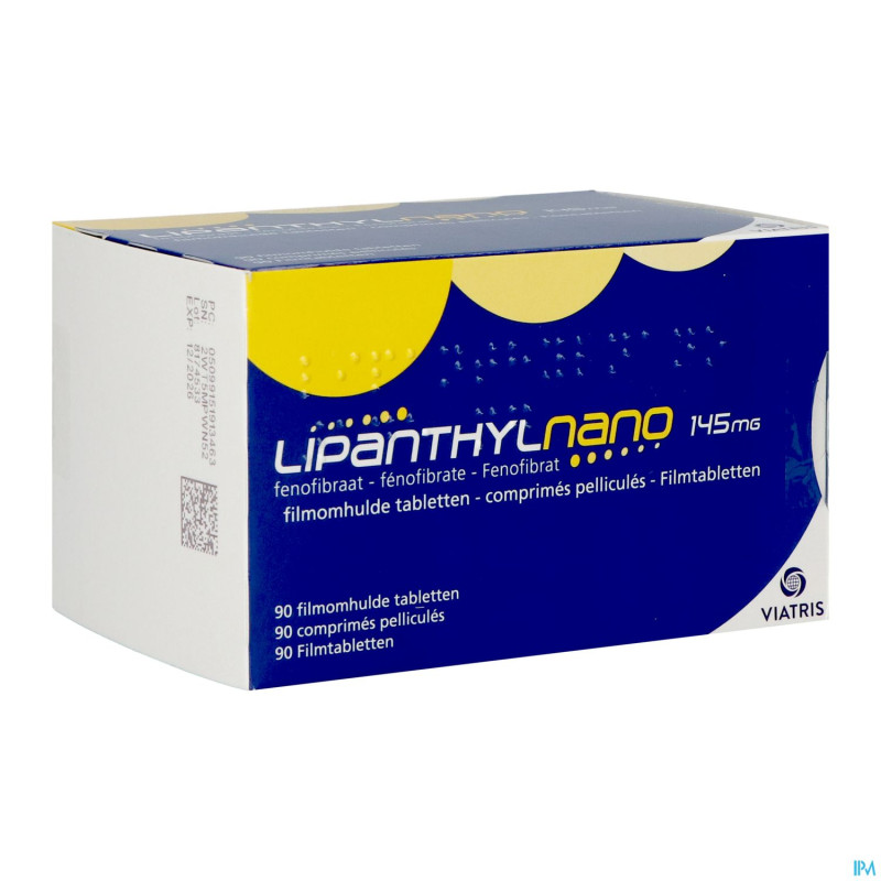 Lipanthylnano comp 90 x 145 mg