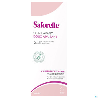 Saforelle soin lavant doux sol fl 500ml