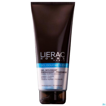 Lierac homme gel douche integral tube 200ml