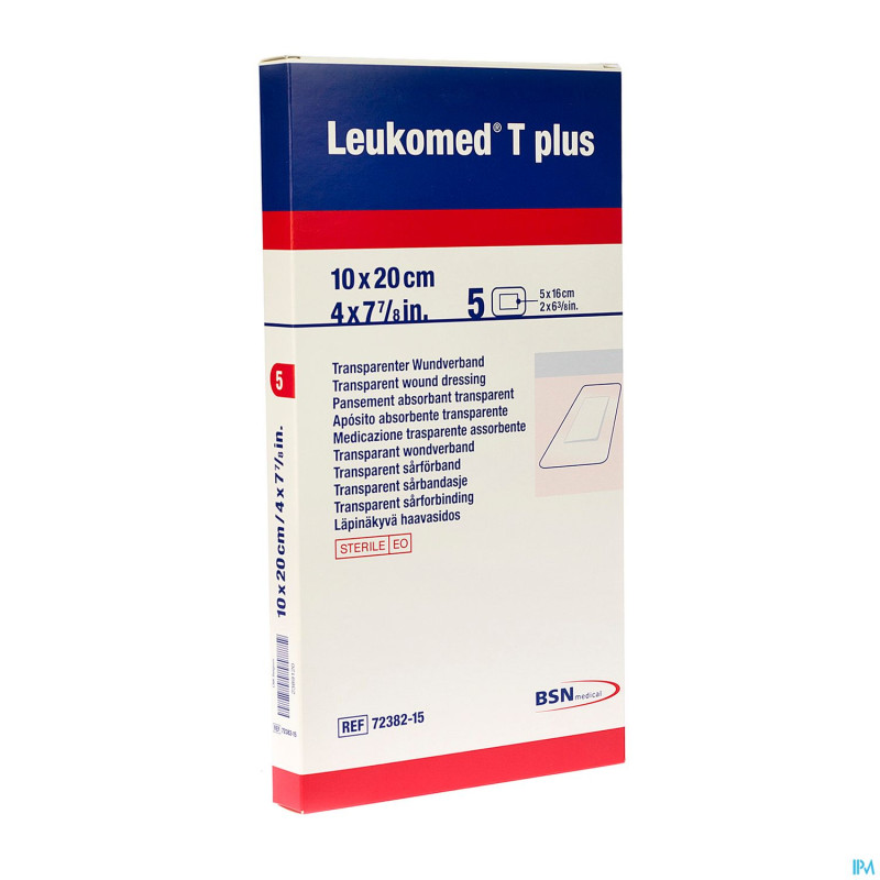 Leukomed t+ pans steril    10,0x20,0cm  5 7238215