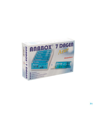 Anabox pillendoos azur nl 7 dagen
