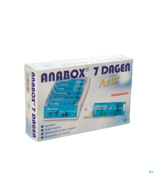 Anabox pillendoos azur nl 7 dagen