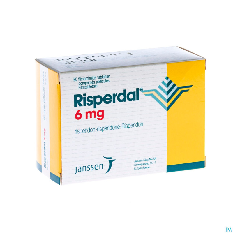 Risperdal comp pell  60 x 6 mg