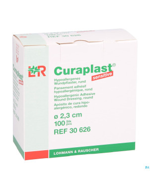 Curaplast sensitiv rond diam.2,3cm spots 100 30626