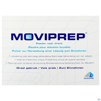 Moviprep 2 x 2 sachets traitement unique