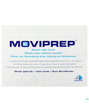 Moviprep 2 x 2 sachets traitement unique