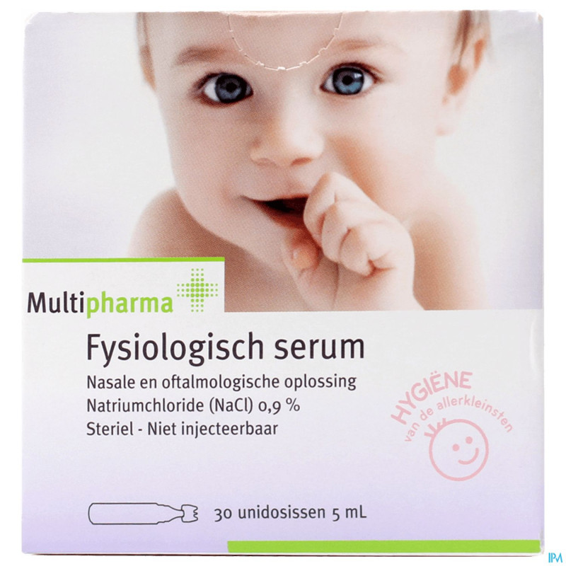 Mph serum physiologique nacl 0,9% 30x5ml