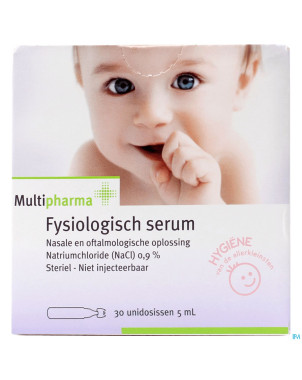 Mph serum physiologique nacl 0,9% 30x5ml