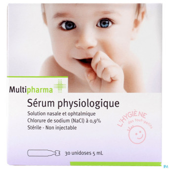 Mph serum physiologique nacl 0,9% 30x5ml