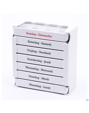 Mph pilulier anabox 1 semaine