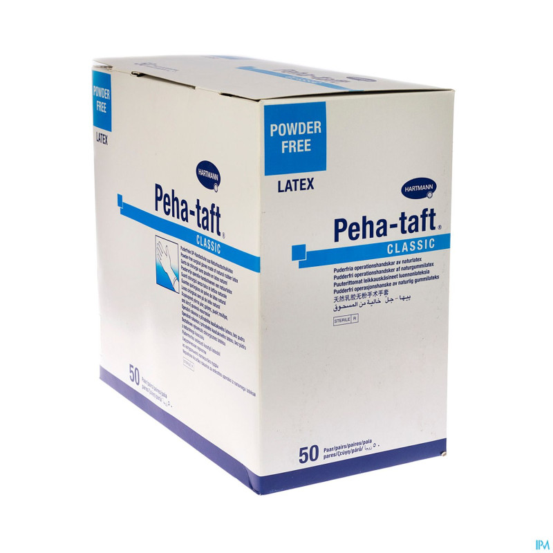 Peha taft classic pf gants chir. n8,0   50 9426495