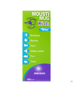 Moustimug kids spray a/moustiq. 75ml