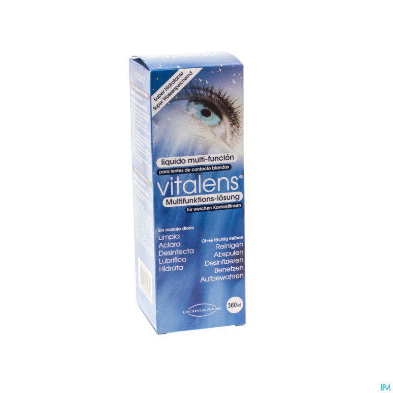 Vitalens solution lentilles souples 360ml