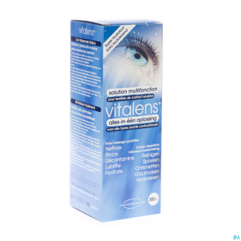 Vitalens solution lentilles souples 360ml