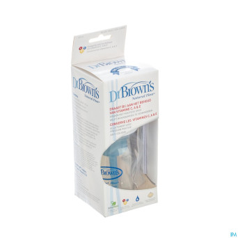 Dr brown biberon 1x120ml+tetine+brosse   550 escos