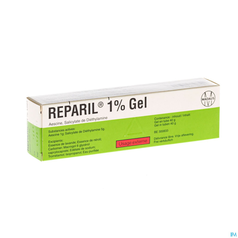 Reparil gel 1%  40 g