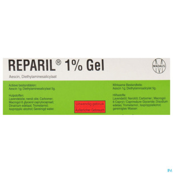 Reparil gel 1% 100 g