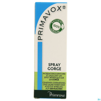 Primavox adult spray gorge 10ml