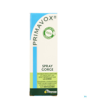 Primavox adult spray gorge 10ml