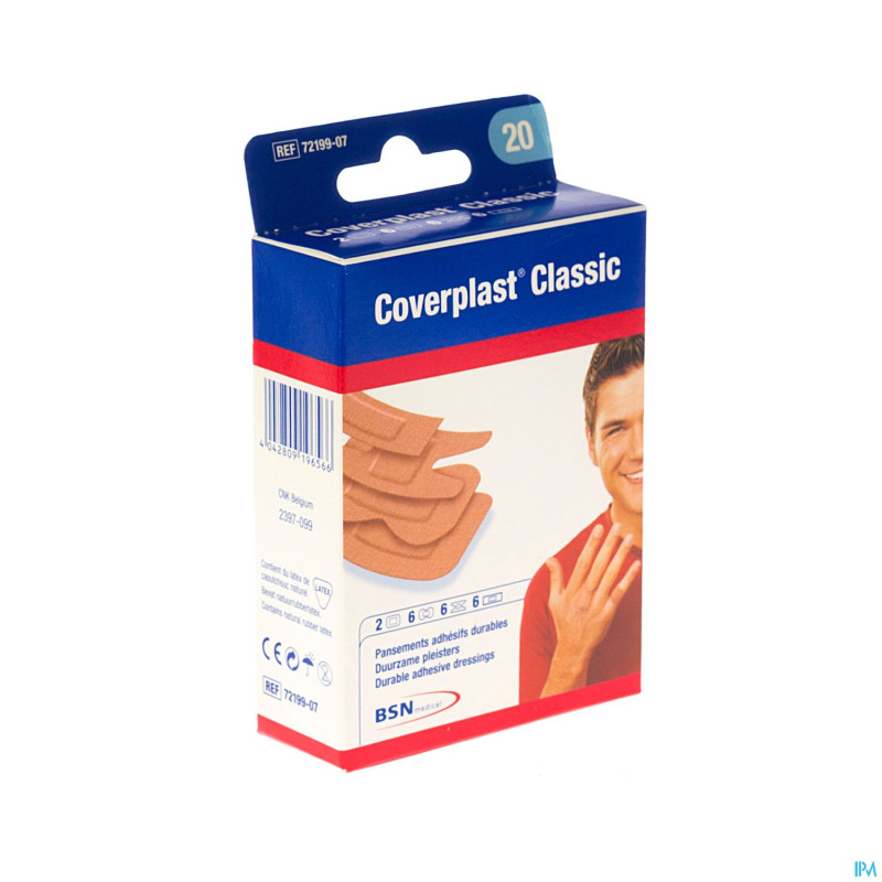 Coverplast classic assortiment n/st    20 7219907