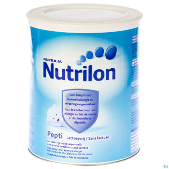 Nutrilon pepti sans lactose pdr 450g