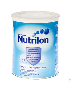 Nutrilon pepti sans lactose pdr 450g