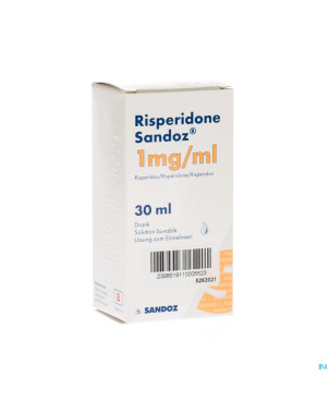 Risperidon sandoz sol per os  30ml 1mg/ml