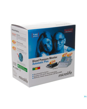 Microlife bpa100 plus tensiometre brassard mam/pad